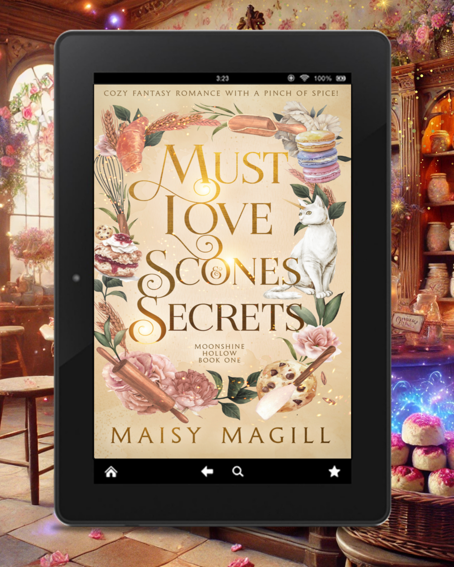 Must Love Scones and Secrets: A Cozy Fantasy Romance, Moonshine Hollow Book 1, EBOOK