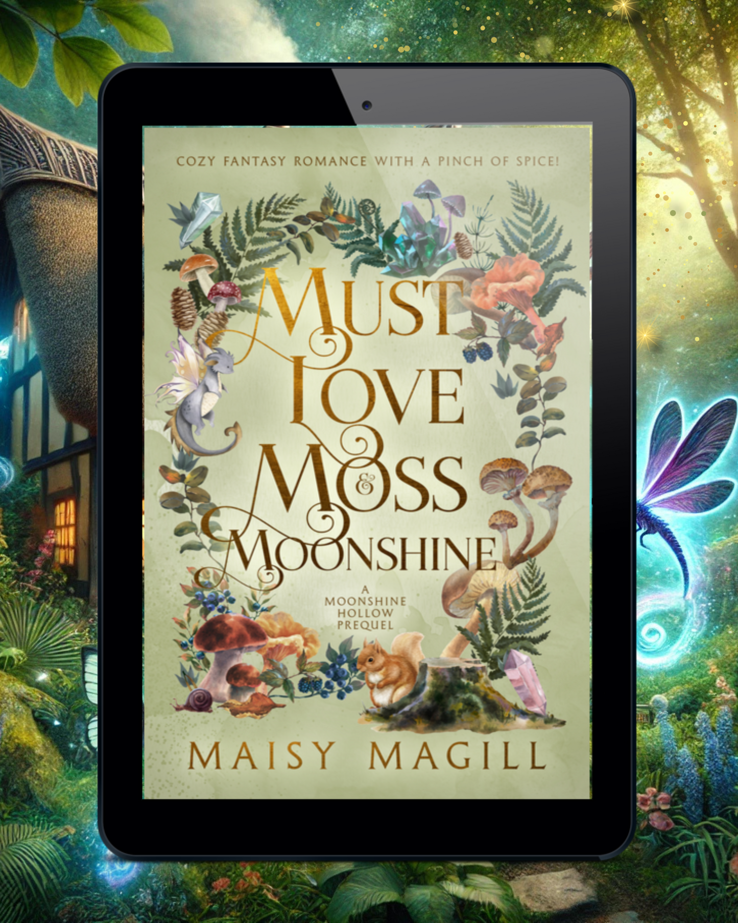 Must Love Moss & Moonshine: A Cozy Fantasy Romance, A Moonshine Hollow Prequel EBOOK